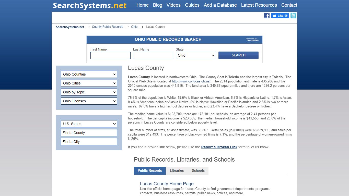 Lucas County Criminal and Public Records